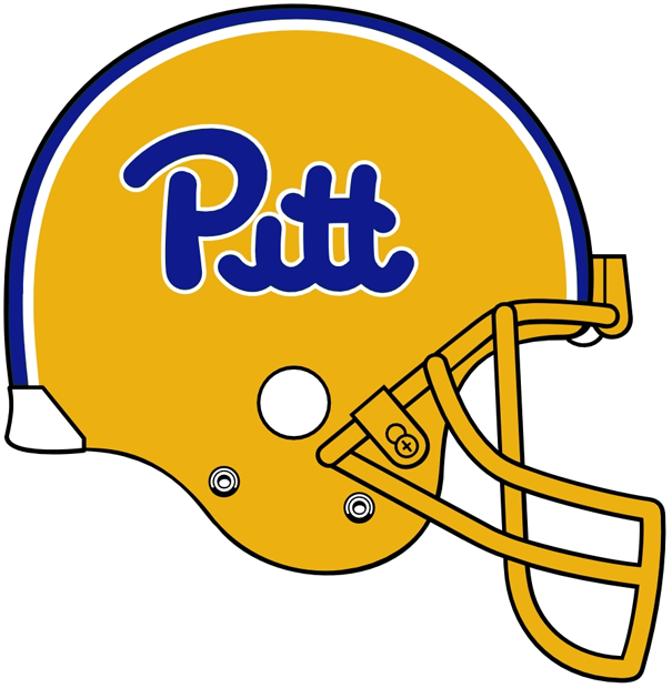 Pittsburgh Panthers 1973-1996 Helmet Logo diy DTF decal sticker